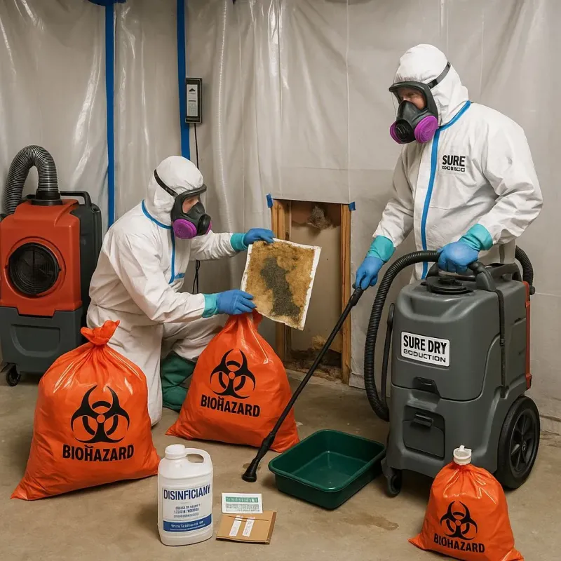 Contaminated Water Handling Protocols process in Vance County, NC