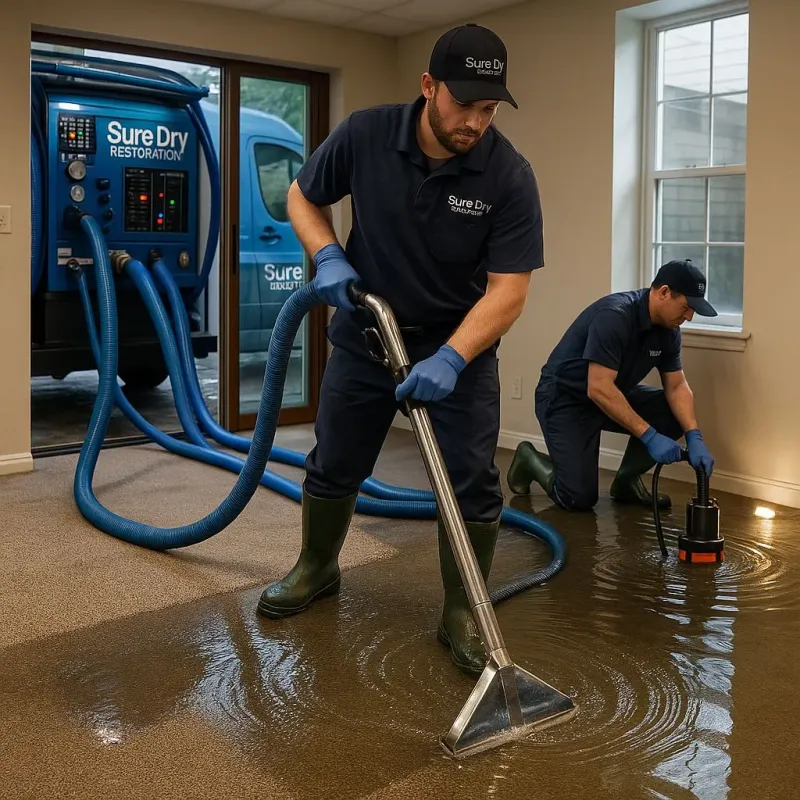 Water Extraction and Removal process in Vance County, NC